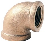 3/8 in. FNPT 125# Schedule 40 Standard Global Brass 90 Degree Elbow IBRLF9C at Pollardwater