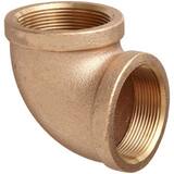 FNPT 125# Schedule 40 Standard Global Brass 90 Degree Elbow IBRLF9J at Pollardwater