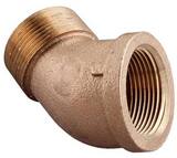 FNPT x MNPT Brass 45 Degree Street Elbow IBRLFS4D at Pollardwater