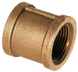 1/4 x 4/5 in. FNPT 125# Schedule 40 Standard Global Brass Coupling IBRLFCB at Pollardwater