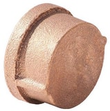 1/2 in. FNPT 125# Schedule 40 Standard Global Brass Cap IBRLFCAPD at Pollardwater