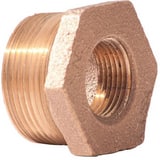 2-1/2 x 1 in. MNPT x FNPT Brass Bushing IBRLFBLG at Pollardwater