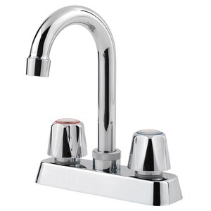 Two Handle Bar Faucet in Polished Chrome