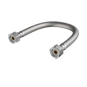 1/2 x 12 in. Braided Stainless Sink Flexible Water Connector