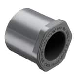 837 Series 3/8 x 1/4 in. Spigot x Socket Schedule 80 PVC Bushing S837052 at Pollardwater