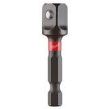 Milwaukee® Shockwave™ 2 x 1/4 in. Hex Shank Socket Adapter M48325031 at Pollardwater