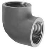 1 in. Sch. 80 PVC Threaded 90 Elbow P80T9G at Pollardwater