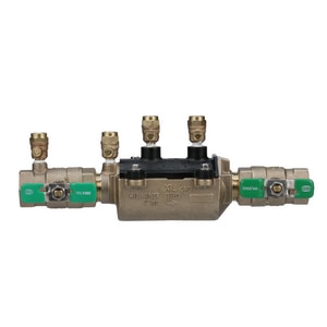 1 in. Buna-N-Delrin®, Reinforced Nylon and Cast Bronze Threaded 175 psi Backflow Preventer