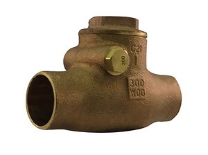 1/2 in. Bronze Solder Swing Check Valve