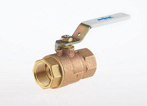 1/2 in. Bronze Full Port Threaded 600# Ball Valve