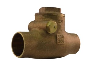 2 in. Bronze Solder Swing Check Valve