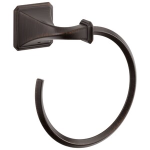 Round Open Towel Ring in Venetian Bronze