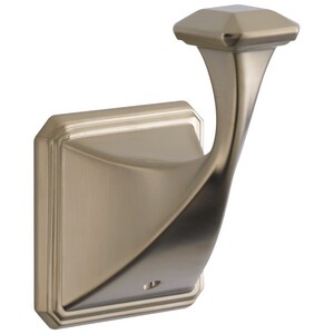 1-Hook Robe Hook in Brushed Nickel