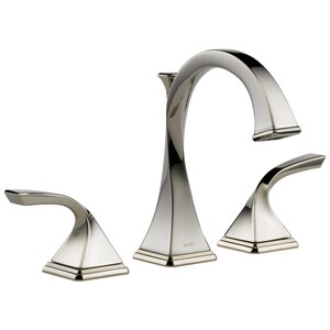 Two Handle Widespread Bathroom Sink Faucet in Brilliance<REG/> Polished Nickel