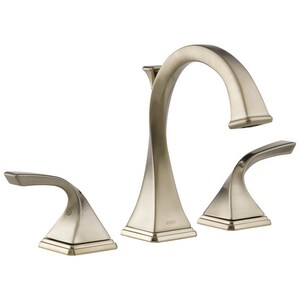 Two Handle Widespread Bathroom Sink Faucet in Brilliance<REG/> Brushed Nickel