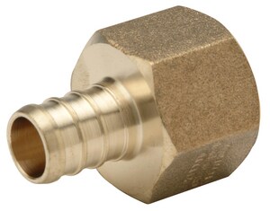 1 in. Brass PEX Crimp x FPT Adapter