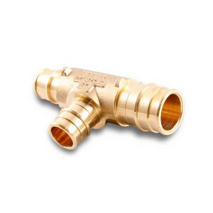 1 in. Brass PEX Expansion Tee
