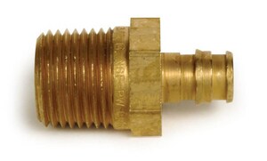1 in. Brass PEX Expansion x 3/4 in. MPT Adapter