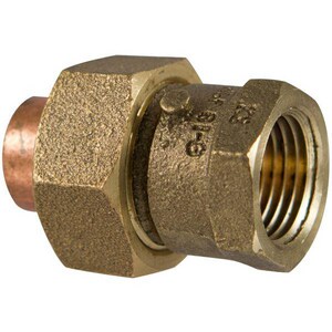 1 in. Copper x FNPT Cast Bronze Union