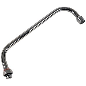 12 in. Spout in Stainless Steel