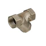 Watts LF777SI 2 in. Fnpt 20 Mesh Stainless Steel Screen Lead Free Brass Y-Strainer WLF777SIK at Pollardwater