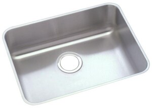 21-1/2 in. Undermount Stainless Steel Single Bowl Kitchen Sink in Lustrous Satin