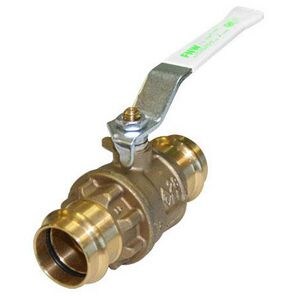 3/4 in Forged Brass Full Port Press 200# Ball Valve