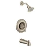 Moen Eva Two Handle Centerset Bathroom Sink Faucet In Brilliance Stainless 6410bn Ferguson