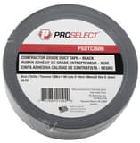 PROSELECT® 2 in. x 60 yd. Plastic Rubber Duct Tape Premium Grade in Black PSDTC260B at Pollardwater