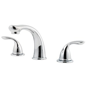 Two Handle Roman Tub Faucet in Polished Chrome (Trim Only)