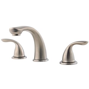 Two Handle Roman Tub Faucet in Brushed Nickel (Trim Only)