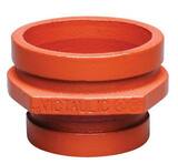 Victaulic FF47050P00 Style 50 8" x 6" Grooved Painted Iron Concentric Reducer 