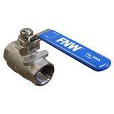 FNW® Figure 200A Stainless Steel Full Port NPT 2000# Ball Valve FNW200AB at Pollardwater