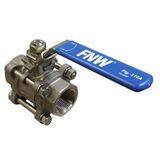 FNW® Figure 310A 316 Stainless Steel Full Port Threaded 1000# Ball Valve FNW310AB at Pollardwater