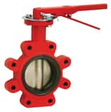 Matco-Norca B5 Series 8 in. Ductile Iron Lug Buna-N Lever Butterfly Valve MB5LGL8 at Pollardwater