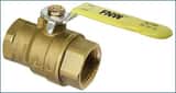 FNW® Figure 410A Brass Full Port NPT 600# Ball Valve FNW410ATG at Pollardwater