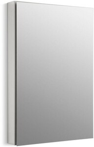35-3/8 in. Surface Mount and Recessed Mount Medicine Cabinet in Satin Anodized Aluminum