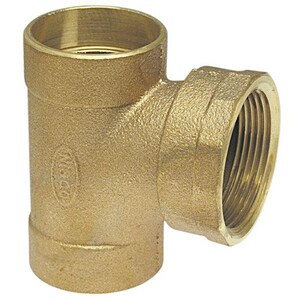 1-1/2 in. Copper x Female DWV Cast Brass Drain Waste Vent ...