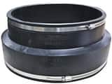 Fernco 1002 Series 8 in. Clamp Plastic Coupling with Stainless Steel Band F100288 at Pollardwater