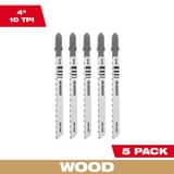 Milwaukee® *CVR* 4 10TPI T-SHANK WOOD HIGH CAR M48425240 at Pollardwater