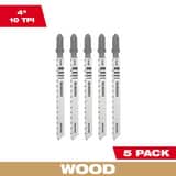 Milwaukee® *CVR* 4 10TPI T-SHANK WOOD HIGH CAR M48425540 at Pollardwater