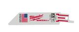Milwaukee® Sawzall® 4 in. Reciprocating Saw Blade 5 Pack M48005183 at Pollardwater
