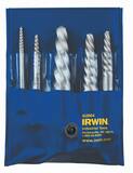 IRWIN® Series 535 5‑Piece Spiral‑Flute Screw Extractor Set, Hardened Steel I53535 at Pollardwater