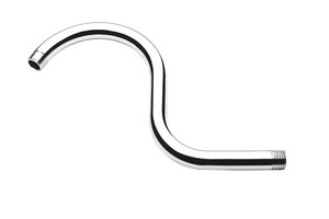 1/2 x 10-1/2 in. NPT Brass Shower Arm in Polished Chrome