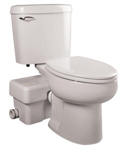 1.28 gpf Elongated Two Piece Toilet in White