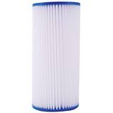 Watts PWPL Series 0.35 Micron 4-1/2  in. X 10  in. Full Flow Pleated Filter Cartridge WPWPL10FFM35 at Pollardwater