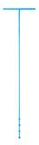 Armco Blue Screw™ 48 in. Steel Curb and Valve Box Cleaner AERIEVLVBOXCLNR at Pollardwater