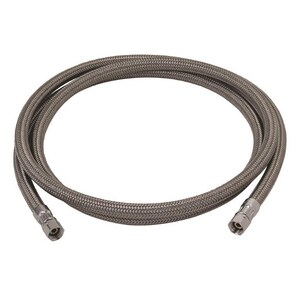 1/4 x 72 in. Braided Polymer Ice Maker Flexible Water Connector