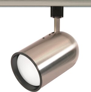 7 x 4-1/2 in. 1-Light 75W Track Light Head in Brushed Nickel