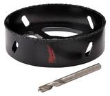 Milwaukee® 5-3/8 RECESSED LIGHT CARBIDE GRIT HOLE SAW WITH PILOT BIT M49560303 at Pollardwater